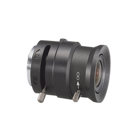 Lente Varifocal 3.5-8mm / Iris Manual / Formato 1/3 / Ideal Para Camaras Analogicas hasta 1200 TVLs