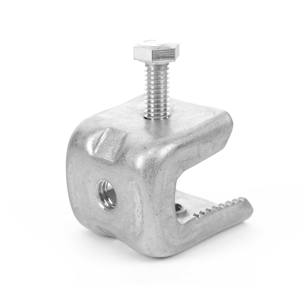 Paquete de 10 Sujetadores Para Instalacion En Angulo Con Orificio de 3/8"