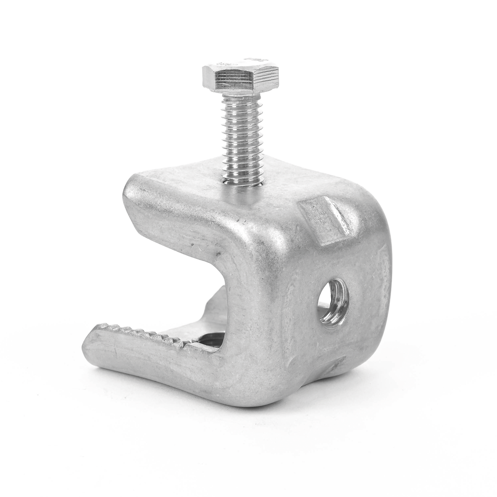 Paquete de 10 Sujetadores Para Instalacion En Angulo Con Orificio de 3/8"
