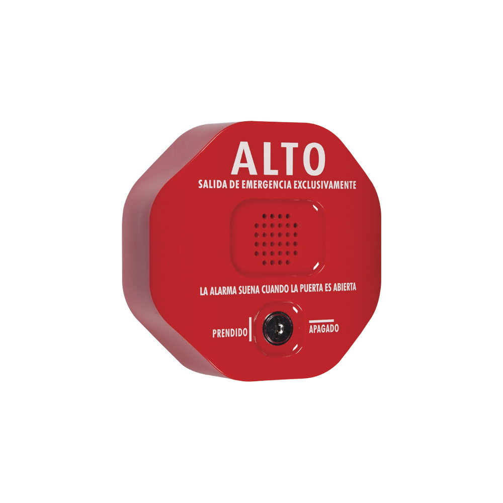 Anunciador Audible para Salida de Emergencia, Texto en Español