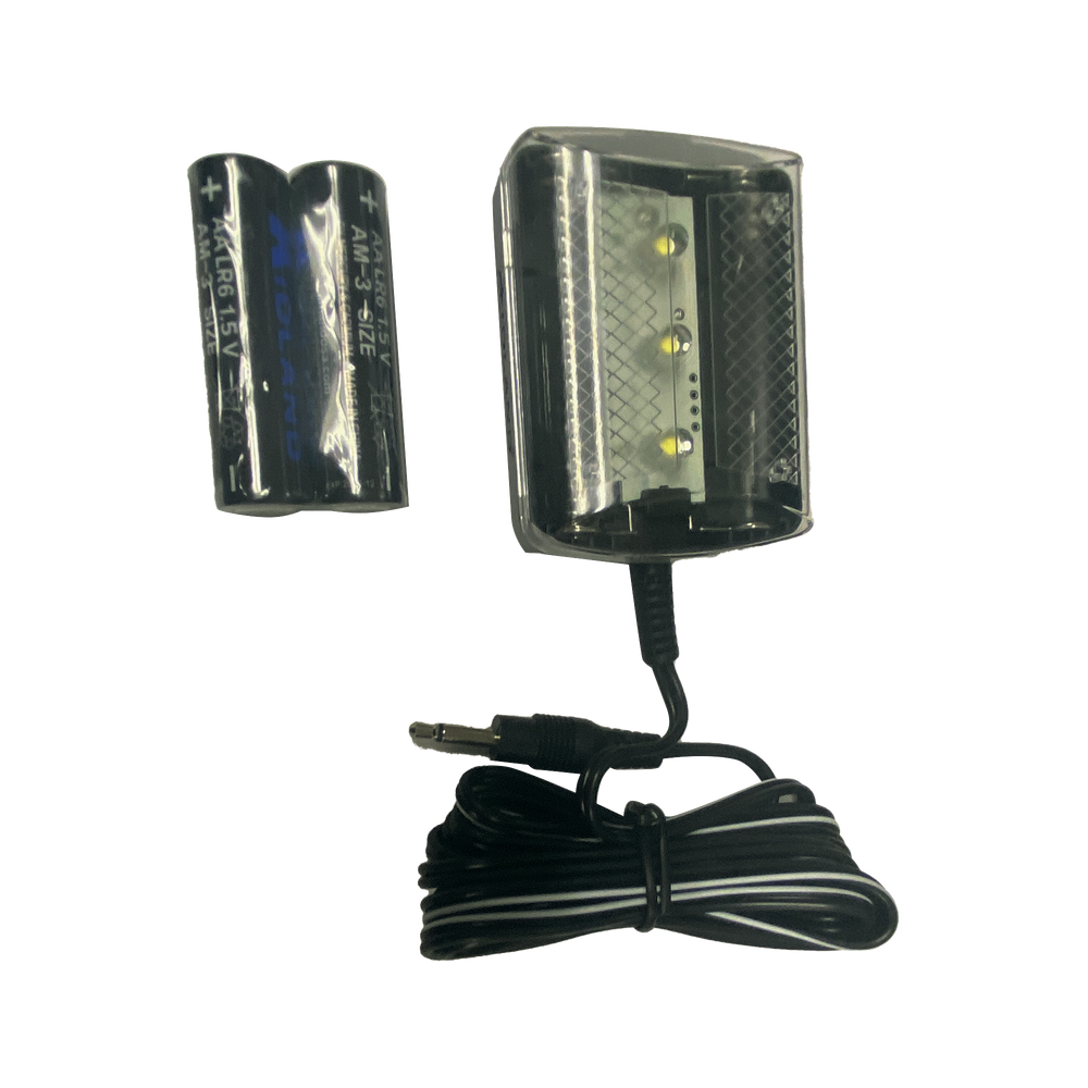 High visibility white LED strobe light for use on WR120
