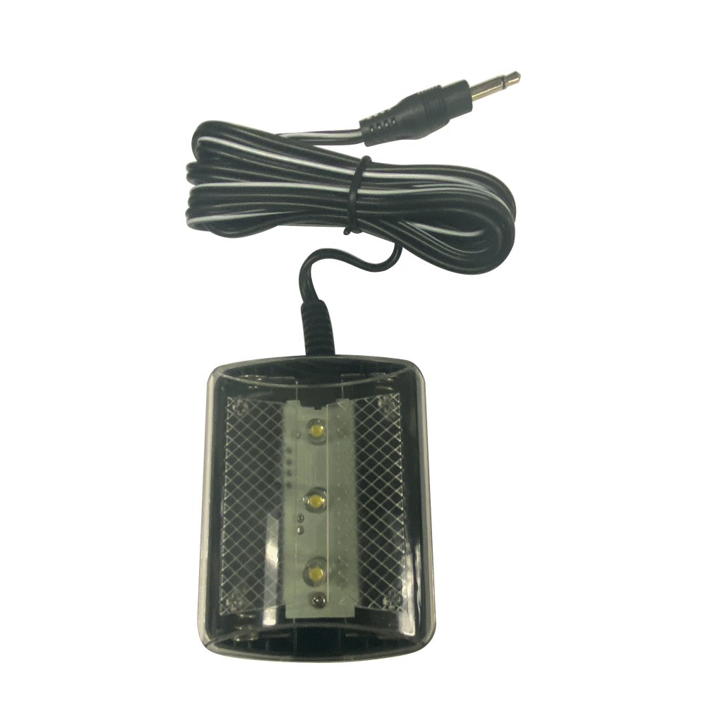 Luz LED estroboscópica de alta visibilidad en color blanca, para uso en WR120 