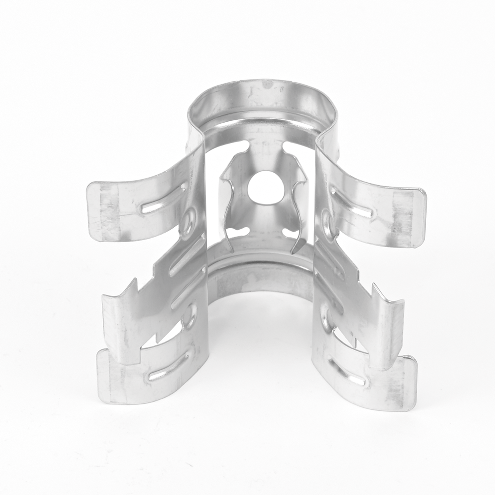 1/2" coaxial cable clamp. Pack of 10 pieces.
