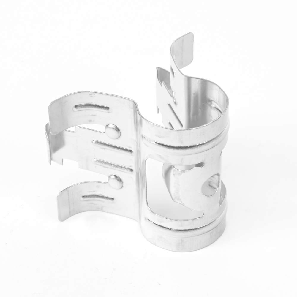 1/2" coaxial cable clamp. Pack of 10 pieces.