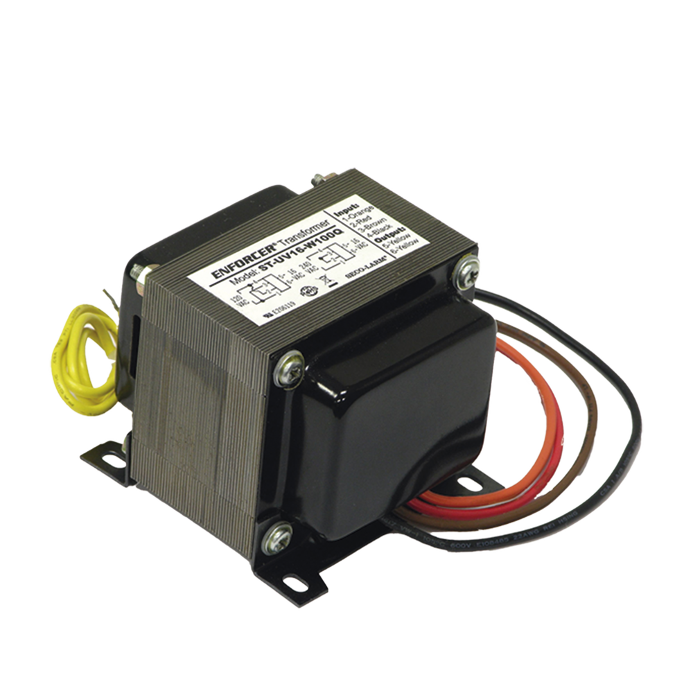 Transformador de Marco Abierto / Salida 16 VCA / 100 W / Entrada 120 o 240 VCA 50/60 Hz