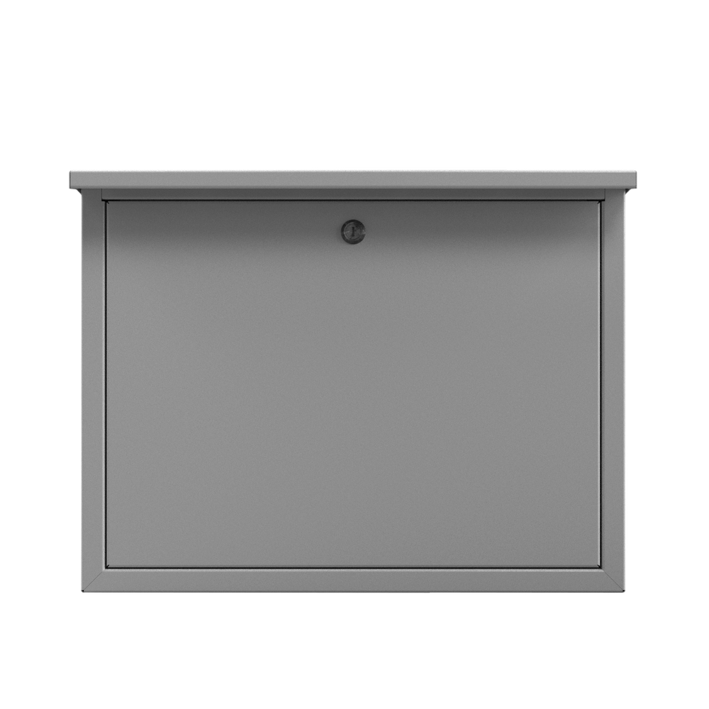 Gabinete para resguardo de baterías (hasta dos baterías PL110D12). Lámina Galvanizada.