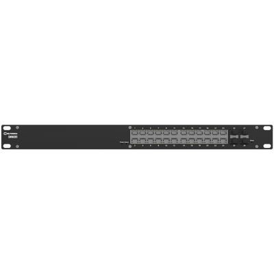 Switch Industrial Administrado L2+, 24 Puertos Gigabit Ethernet, 4 Puertos SFP, Ancho de Banda 56 Gbps, IP30, Rack Mount