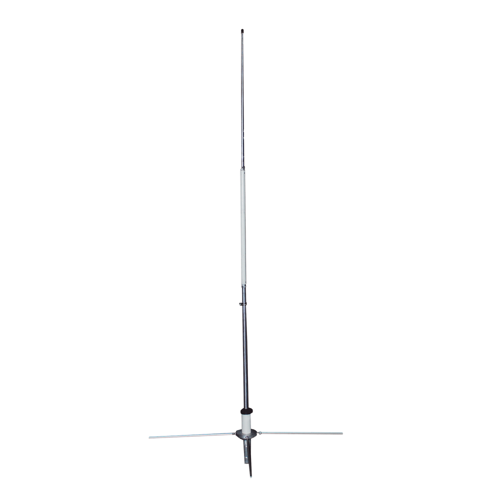 Antena base VHF, omnidireccional, rango de frecuencia 144 - 174 MHz