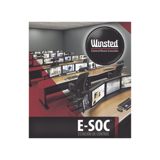 Mueble de Monitoreo E-SOC para 1 Operador
