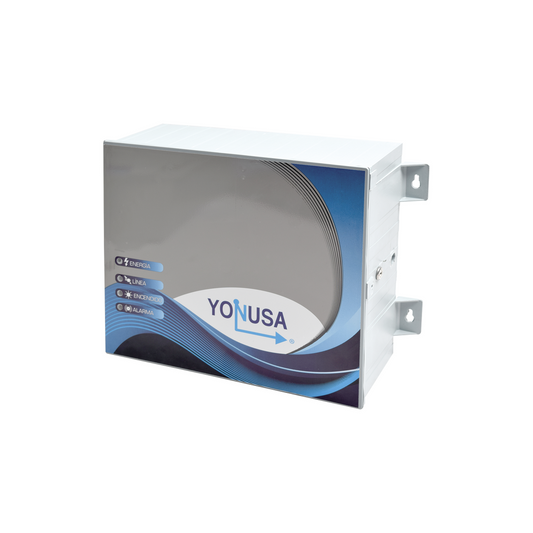 Energizador de 10,000Volts-1Joule / 2500 mts de Protección Lineales / Activado por Atenuación de Voltaje, Corte de línea o Aterrizamiento de la Línea / Integración a Panel de Alarma.