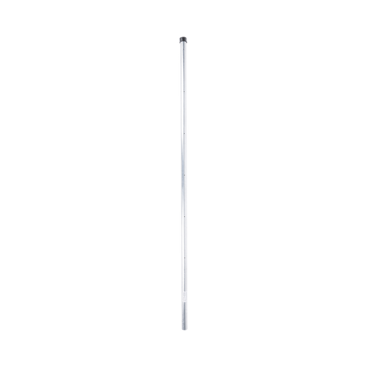 Poste de Esquina  para Cerca Electrificada. Tubo Galva. de 1.5m, cal. 18 de 1" Diam. (Sin pintar). Ideal para 6 Aisladores 
