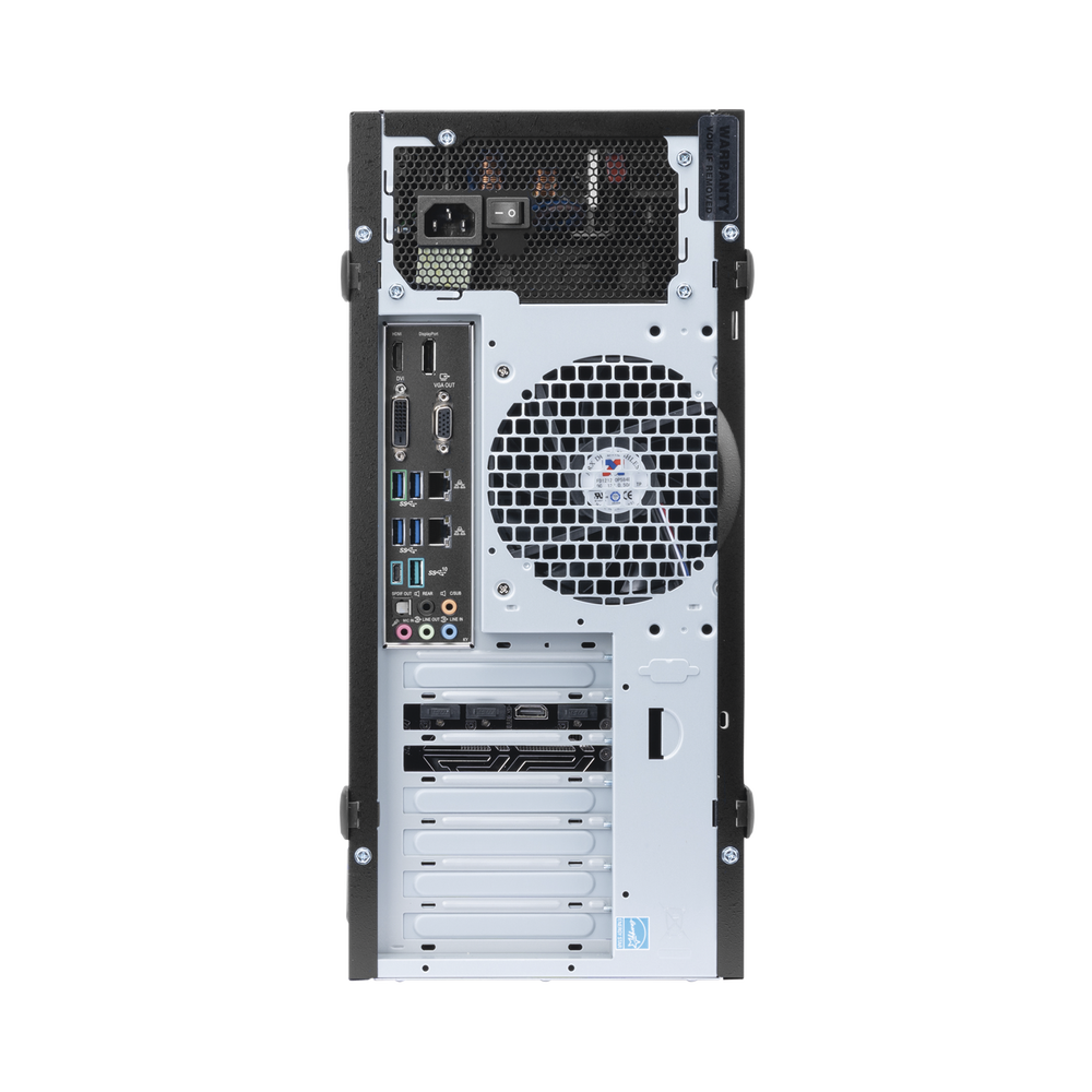 High-Performance Workstation Kit / Core i7 / 16 GB RAM / Windows 10 Pro / Multiple 4K Video Outputs