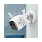 Cámara IP Wi-Fi para exterior, 3 megapixel, audio doble vía, visión nocturna, notificación Push, acepta memoria Micro SD de para grabación.