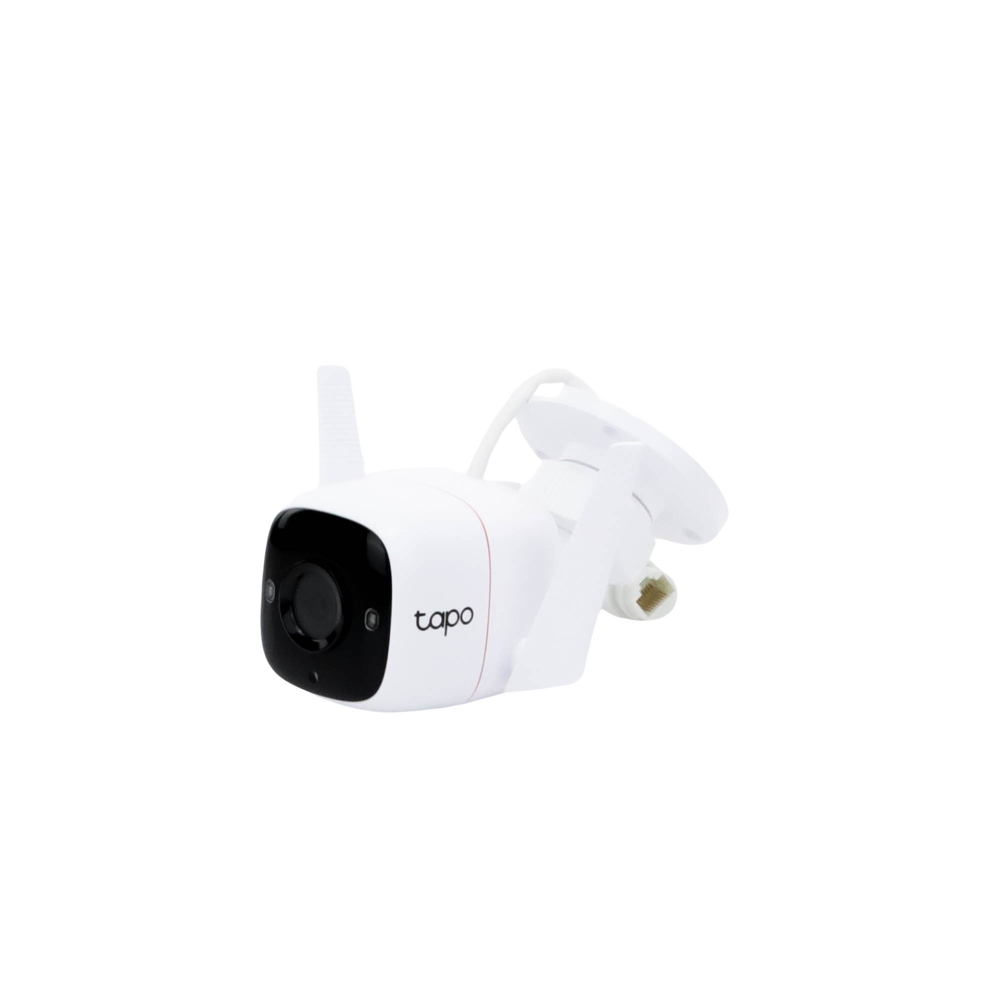 Cámara IP Wi-Fi para exterior, 3 megapixel, audio doble vía, visión nocturna, notificación Push, acepta memoria Micro SD de para grabación.
