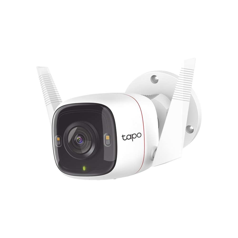 Cámara IP Wi-Fi para exterior, 4 megapixel, 15 fps ,audio doble vía, visión nocturna, notificación Push, acepta memoria Micro SD de para grabación. 