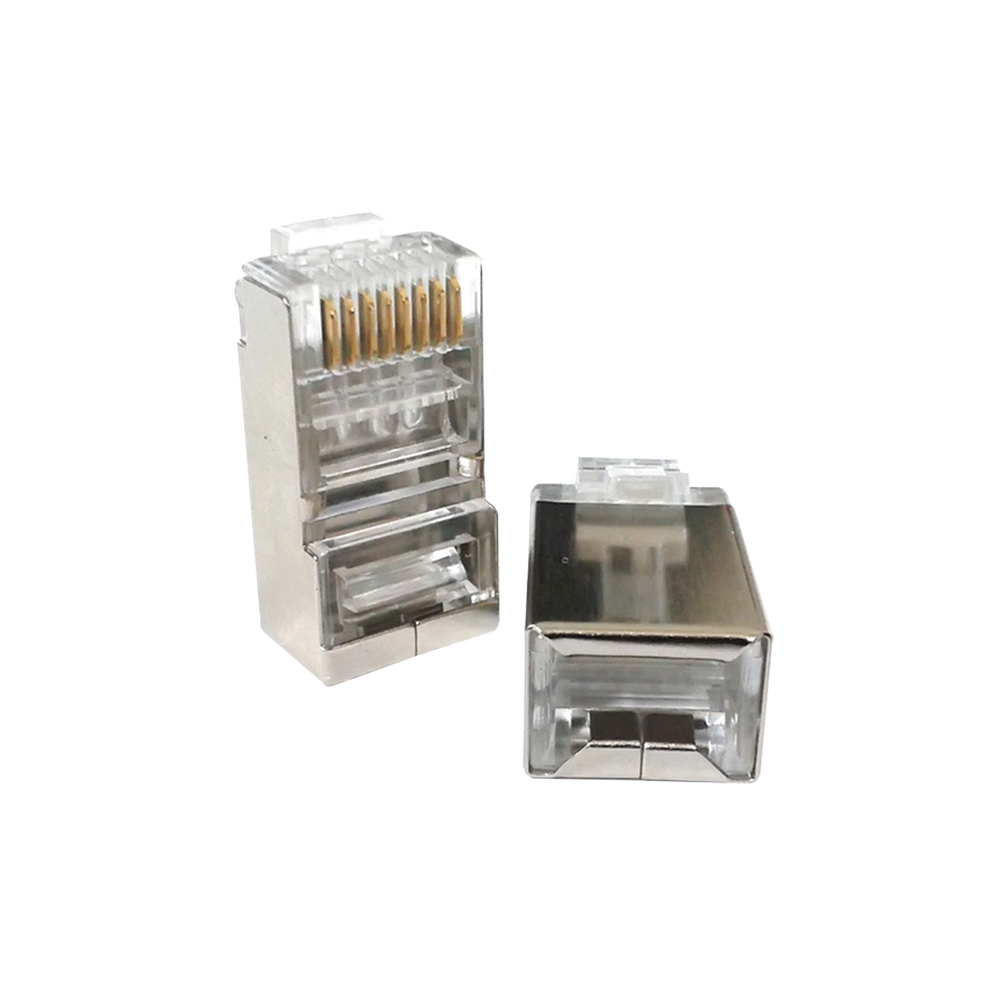 Conector RJ45 para Cable FTP/STP Categoría 5E - Blindado sin pin a tierra