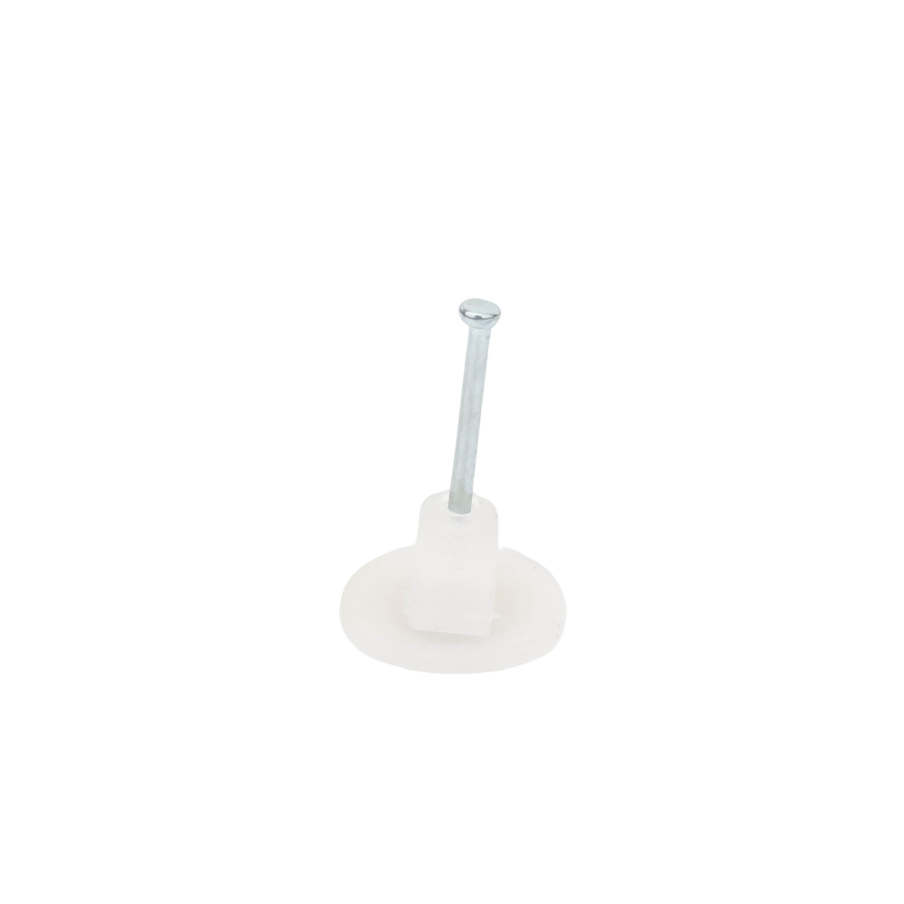 Grapa para cable plano de 5mm color transparente (100pzs) (3209-00100)