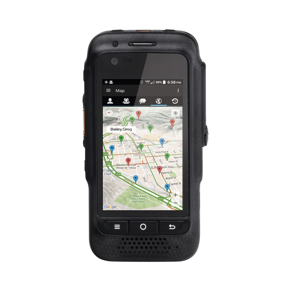 Radio PoC 4G LTE IP67  Compatible Con NXRADIO /Pantalla Táctil 3.1" Gorilla Glass 3