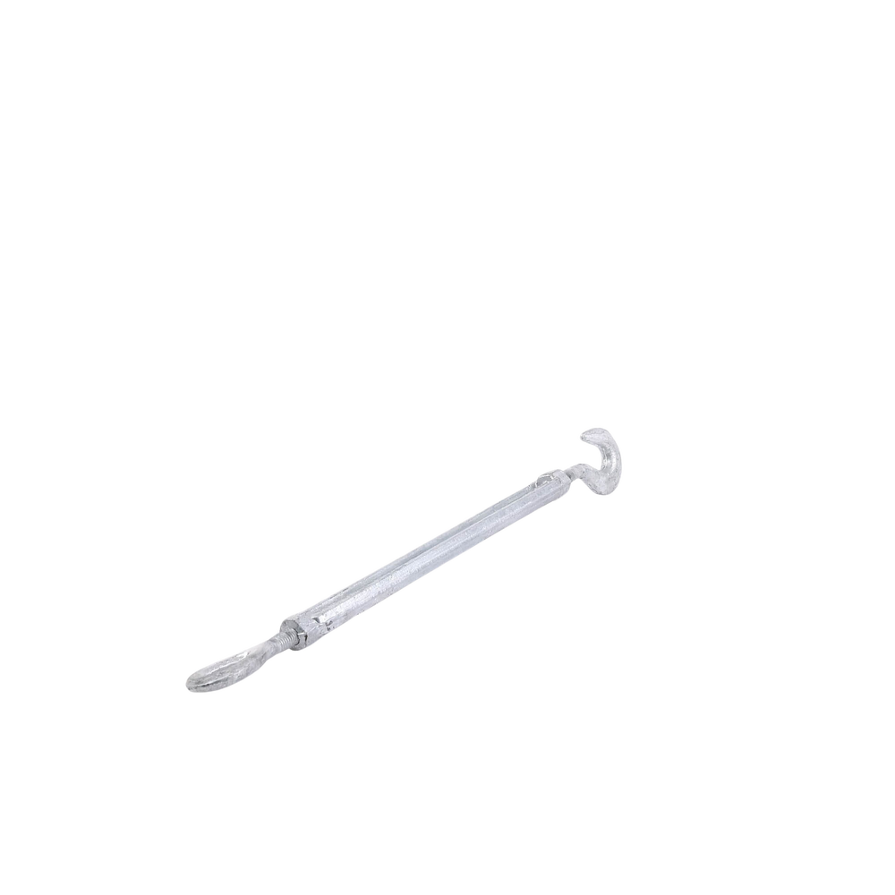 1/2" x 12" Forged Steel Turnbuckle EYE-HOOK Hot Dip Galvanized (Max Load 1000 Kg).