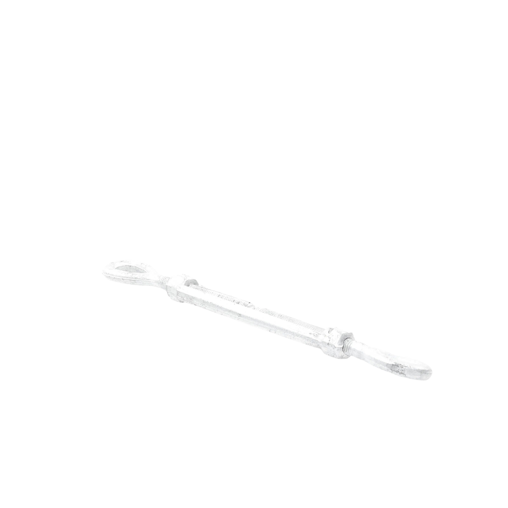 1/2" x 6" Forged Steel EYE-EYE Turnbuckle Hot Dip Galvanized (Max Load 1000 Kg).
