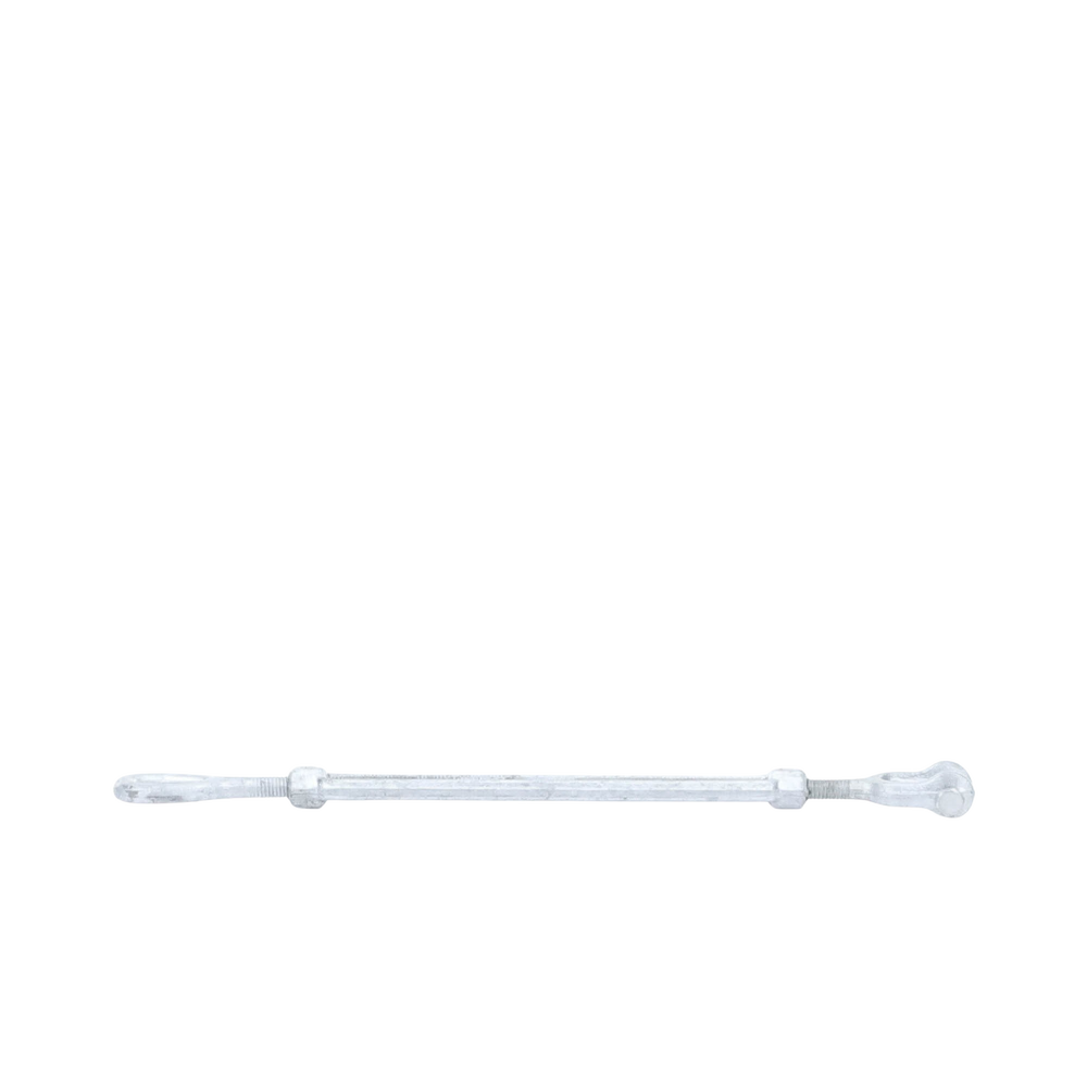 1/2" x 9" Forged Steel EYE-JAW Turnbuckle Hot Dip Galvanized (Max Load 1000 Kg).