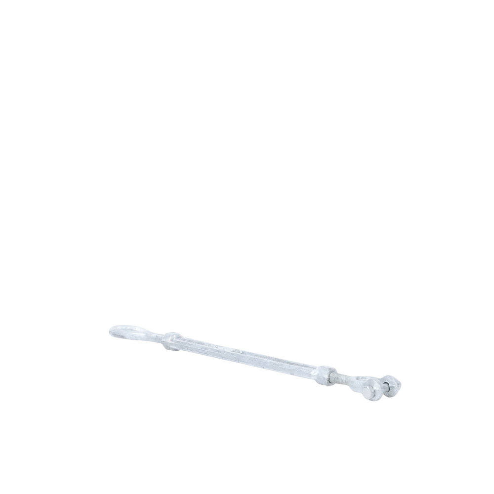 1/2" x 9" Forged Steel EYE-JAW Turnbuckle Hot Dip Galvanized (Max Load 1000 Kg).