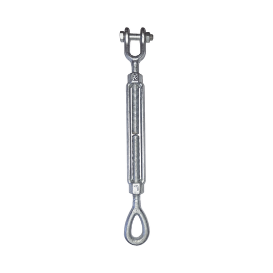 Tensor de 3/8" x 6" Acero Forjado OJO-QUIJADA, Galv. Inmersión en Caliente (Carga Max. 544 Kg).