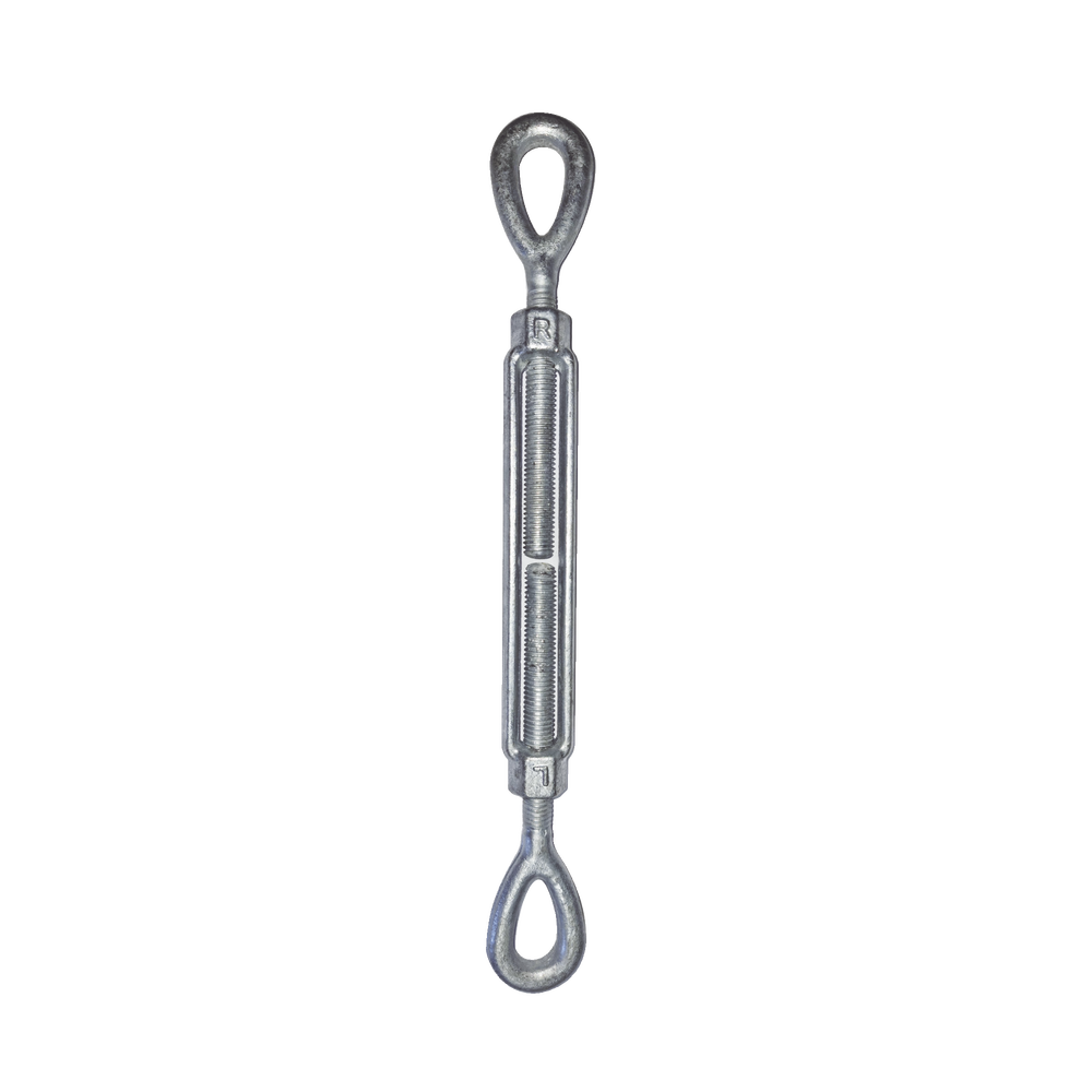 Tensor de 5/8" x 12" Acero Forjado OJO-OJO Galv. Inmersión en Caliente (Carga Max. 1020 Kg).