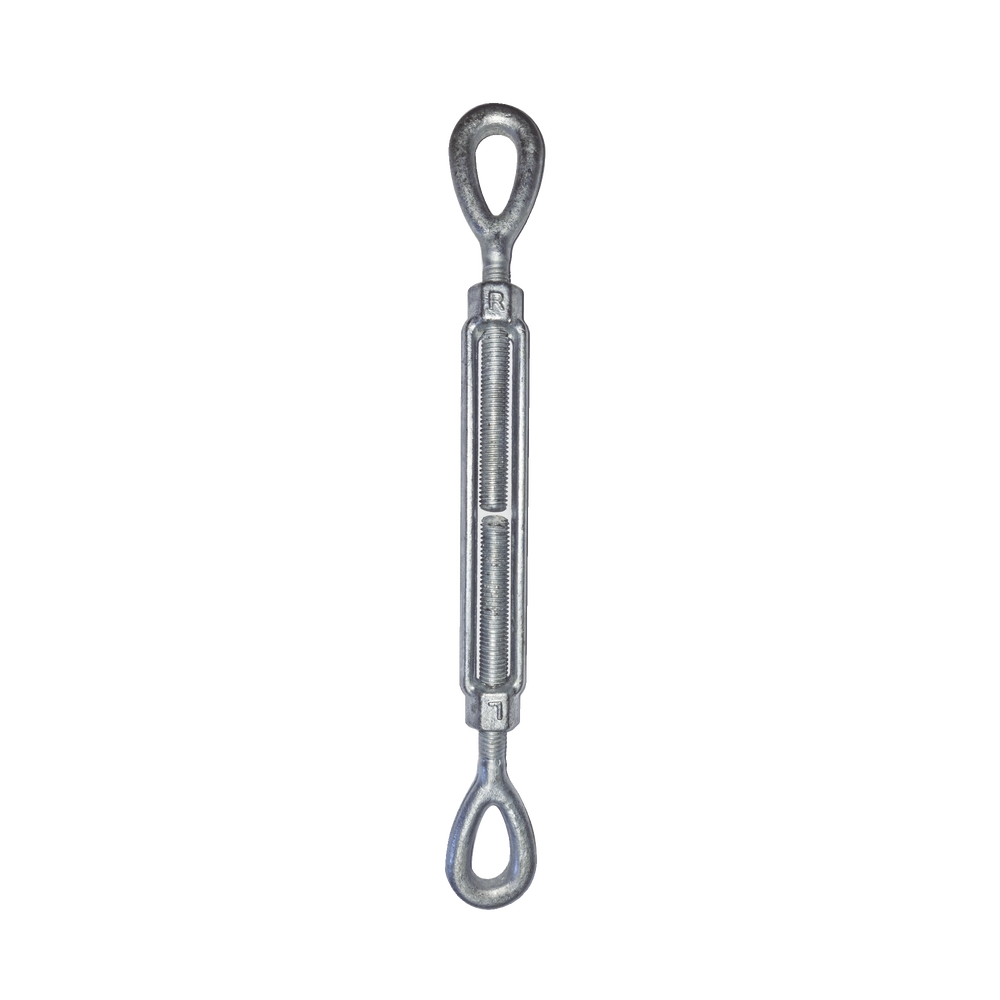 Tensor de 1/2" x 9" Acero Forjado OJO-OJO Galv. Inmersión en Caliente (Carga Max. 1020 Kg).