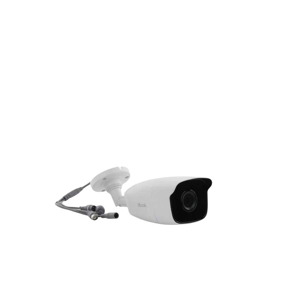 Bala TURBOHD 2 Megapíxeles (1080p) / Gran Angular 103º / Lente 2.8 mm / METAL / IR EXIR Inteligente 40 mts / Exterior IP66 / TVI-AHD-CVI-CVBS / dWDR