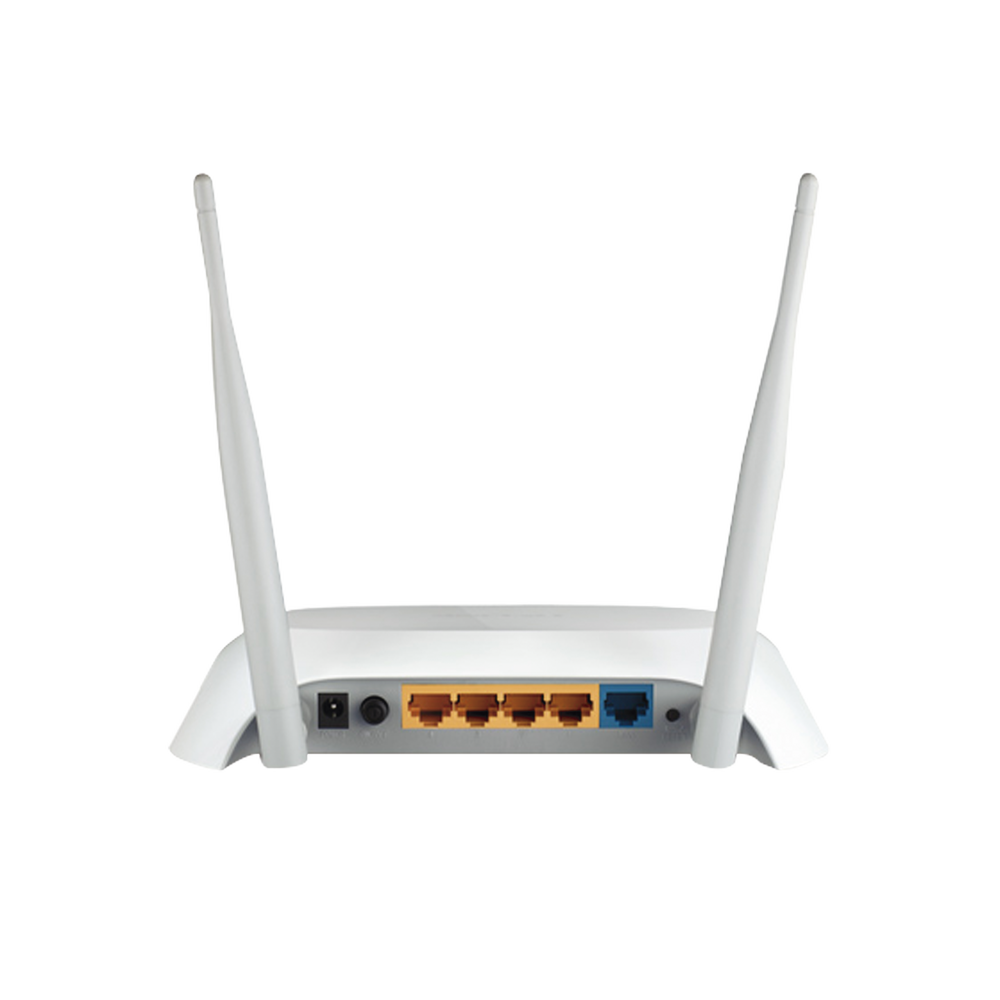 3G/4G Wireless Router, 300Mbps 1 USB port (3G/4G), 1 10/100 WAN port and 4 10/100 LAN ports, 2 x 5dBi omnidirectional antennas
