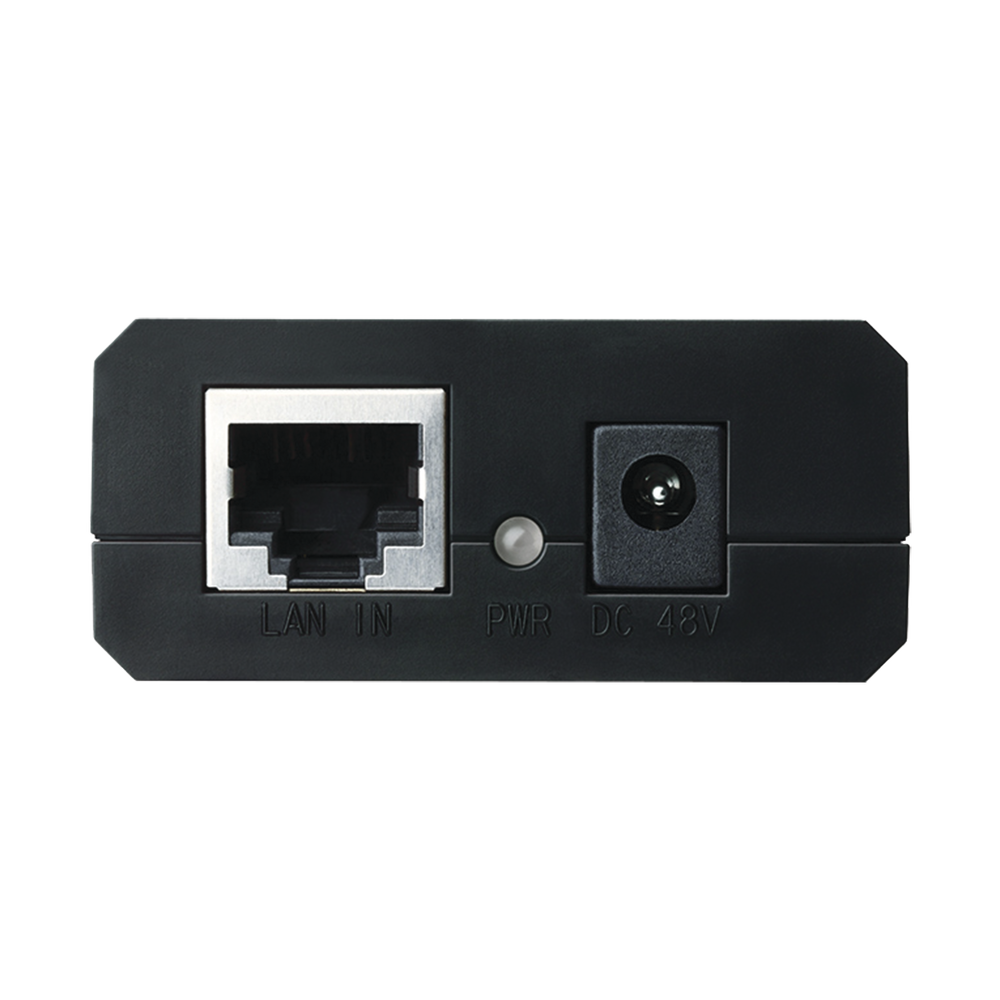 Inyector PoE Gigabit 802.3 af 1 puerto 10/100/1000 Mbps