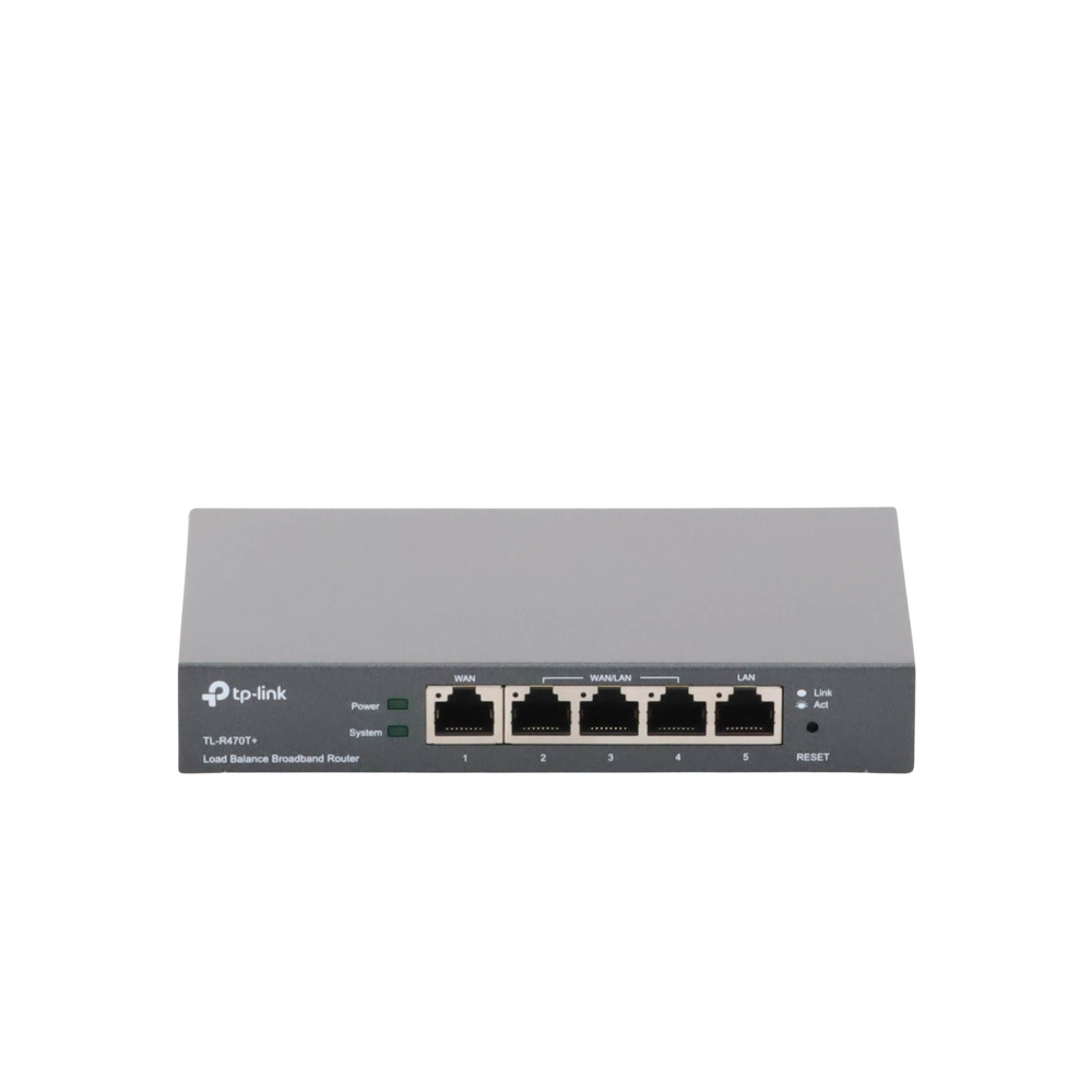 Router Balanceador de Carga Multi-Wan, 1 puerto LAN 10/100 Mbps, 1 puerto WAN 10/100 Mbps, 3 puertos Auto configurables LAN/WAN, Sesiones Concurrentes 10,000 para Pequeña Oficina