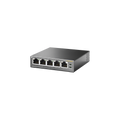Switch PoE no Administrable de escritorio 5 puertos 10/100 Mbps, 4 puertos PoE, 58 W 