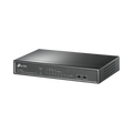 Switch PoE no Administrable de escritorio 8 puertos 10/100 Mbps, 4 puertos PoE, 41 W, modo extensor PoE hasta 250 metros. 