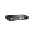 Switch Gigabit no administrable de 16 puertos 10/100/1000 Mbps para escritorio/rack