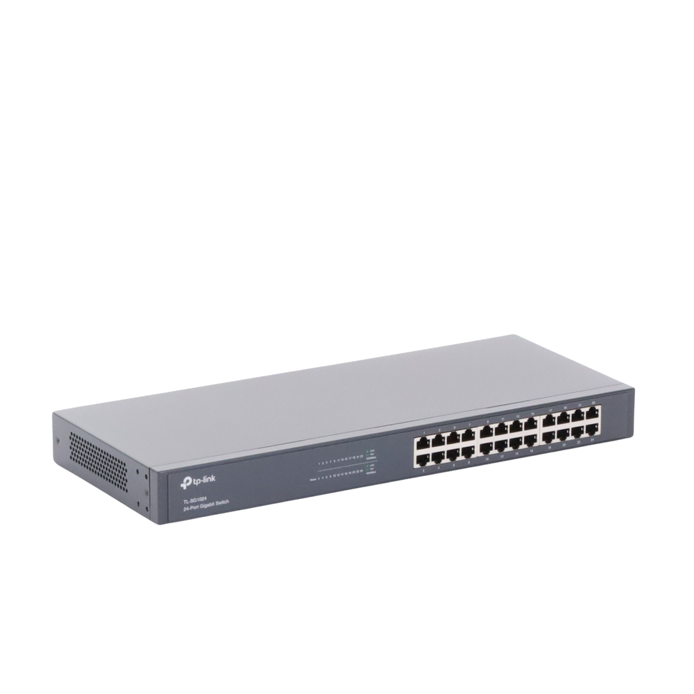 24-Port 10/100/1000 Mbps Unmanaged Gigabit Switch
