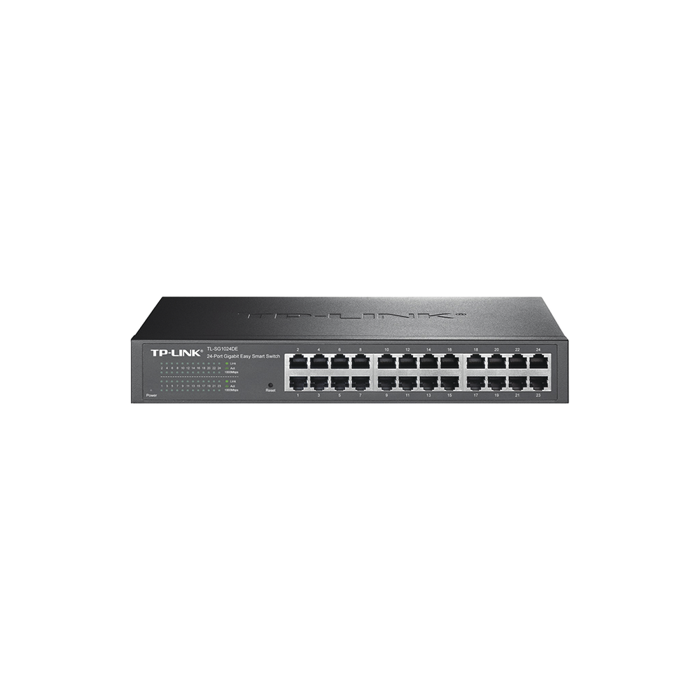 24-Port 10/100/1000 Mbps Unmanaged Gigabit Switch for Desktop/Rack