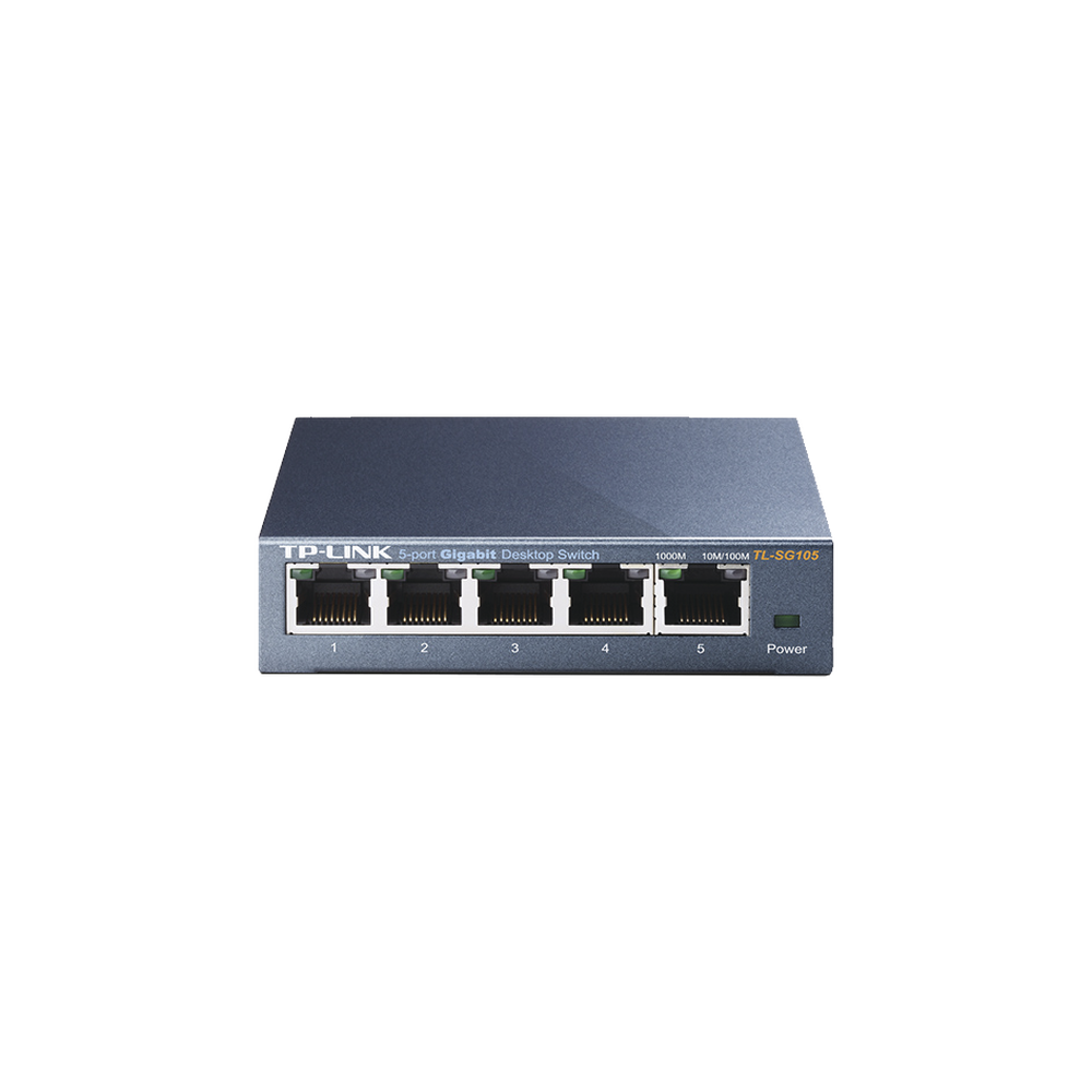 5-Port 10/100/1000 Mbps Unmanaged Gigabit Switch