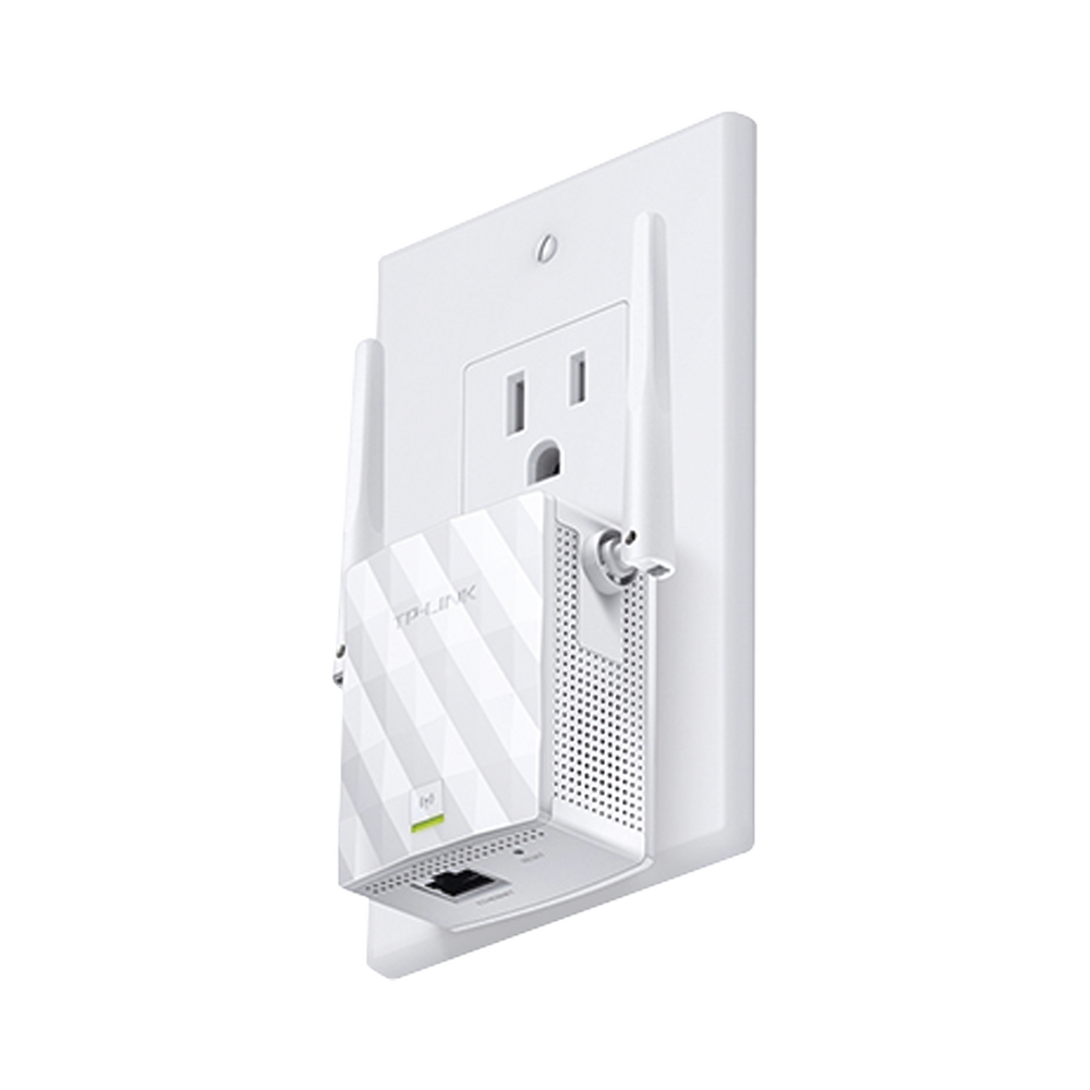 WiFi N Coverage Repeater/Extender, 300 Mbps, 2.4 GHz, with 1 10/100 Mbps port and 2 external antennas