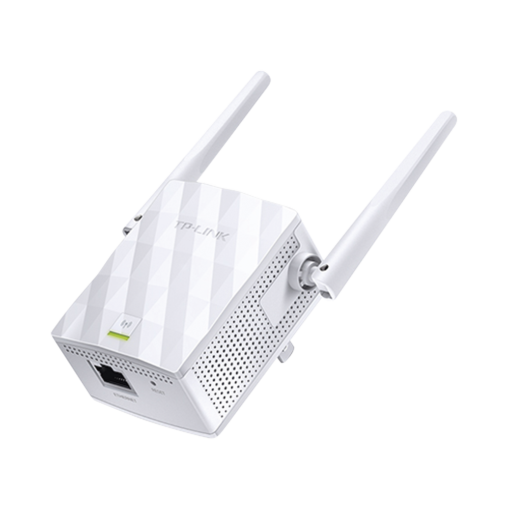 WiFi N Coverage Repeater/Extender, 300 Mbps, 2.4 GHz, with 1 10/100 Mbps port and 2 external antennas