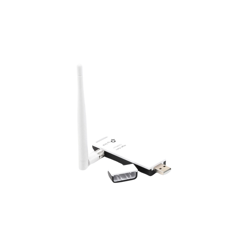 High Gain 150Mbps 2.4GHz Wireless N USB Adapter with 1 x 4dBi Detachable Antenna