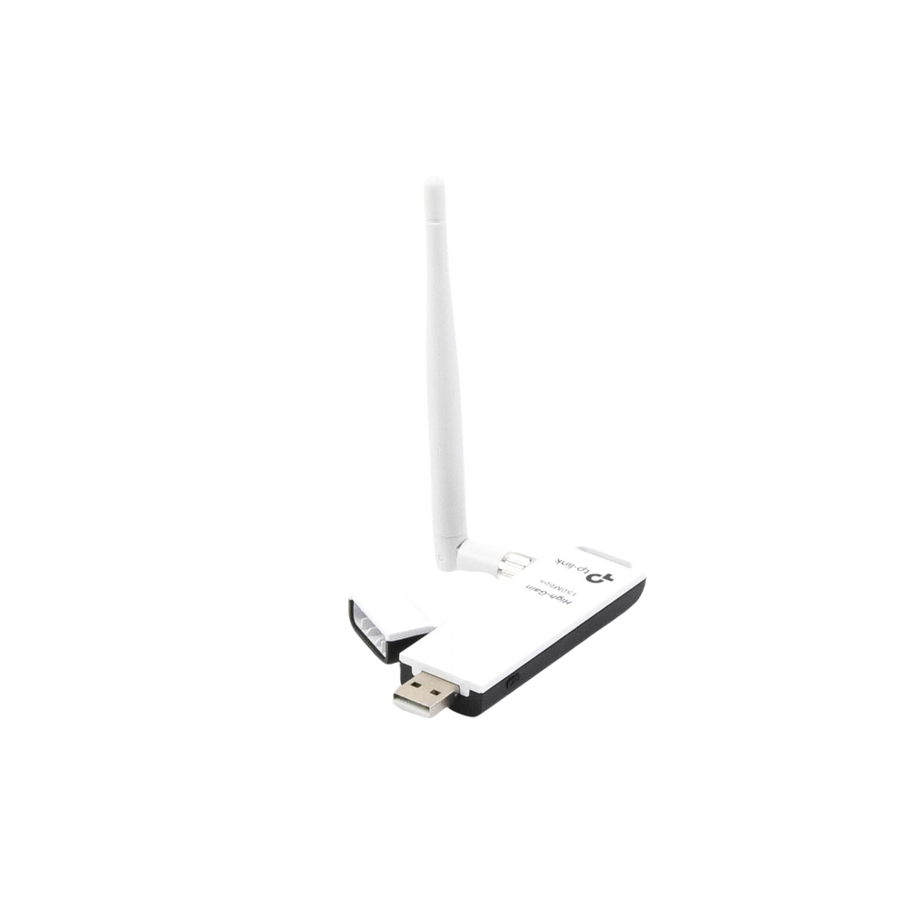 High Gain 150Mbps 2.4GHz Wireless N USB Adapter with 1 x 4dBi Detachable Antenna