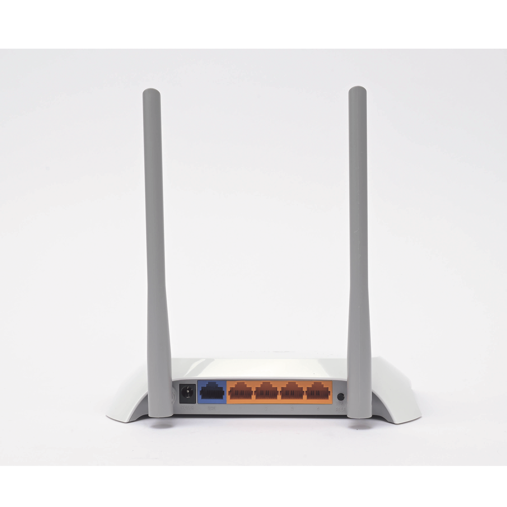 WISP Wireless Router, 2.4 GHz, 300 Mbps, 2 external omnidirectional 5 dBi antennas, 4 10/100 Mbps LAN ports, 1 10/100 Mbps WAN port, bandwidth control