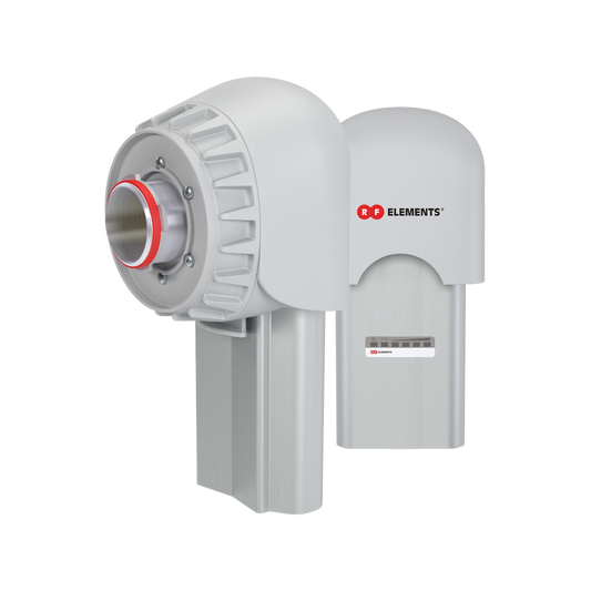 Adaptador TwistPort sin perdidas para ROCKETM5 con blindaje de aluminio para disminuir interferencia, 5180-6400 MHz, listo para antena simetrica 