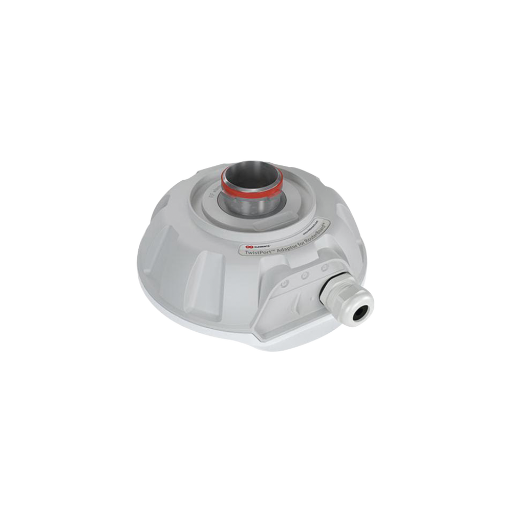 Adaptador TwistPort de metal para tablillas MikroTik modelos RBM11G, RB91x, RB71x y RB411L rango de operación 5180-6400 MHz