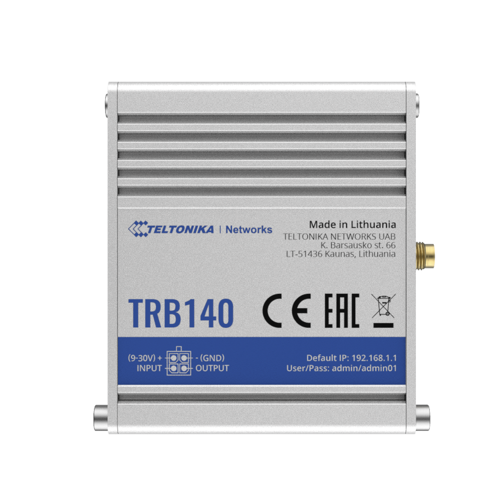 4G LTE Industrial Router, with 1 10/100/1000Mbps Gigabit Ethernet port