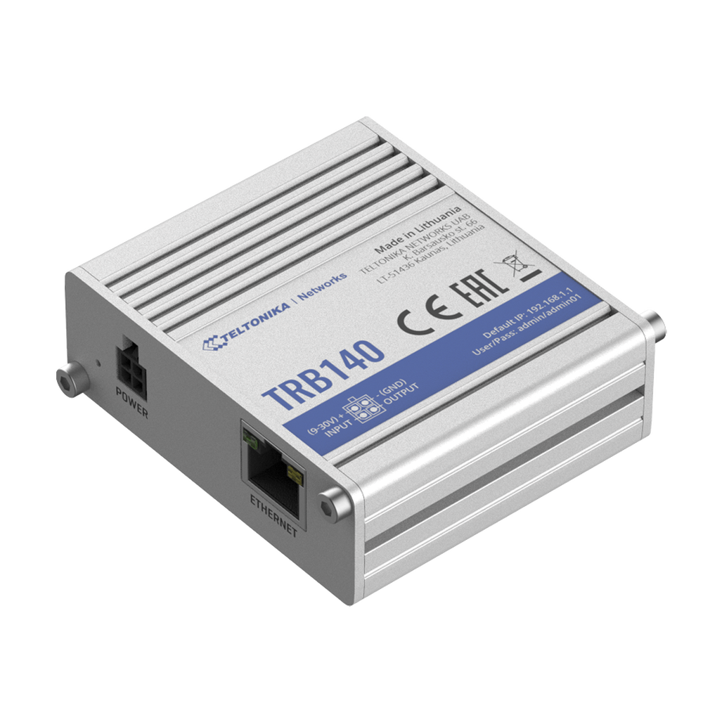 Router Industrial LTE 4G, con 1 puerto Ethernet 10/100/1000Mbps Gigabit