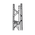 Guía Simple para Guiado de Cableado de Comunicación. Compatible con línea TITAN. Incluye Tornillo, Tuerca y Arandela.