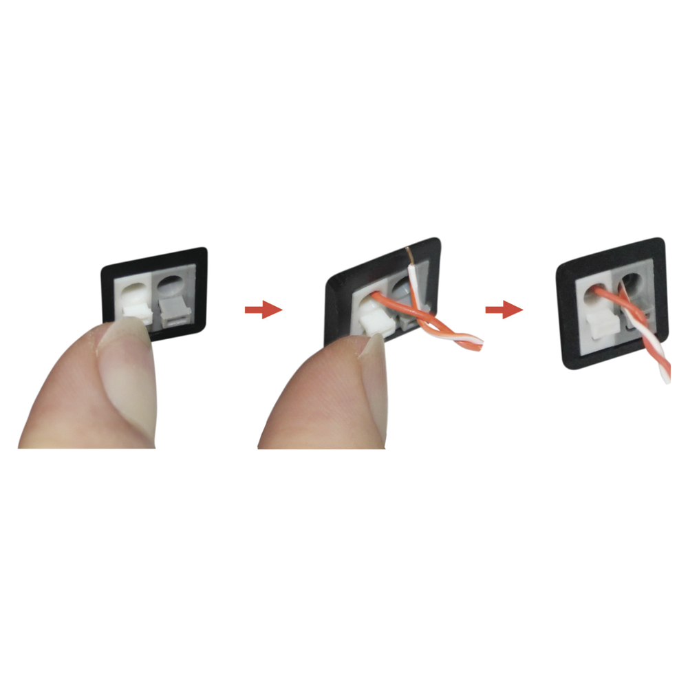 Transceiver Kit (Baluns) with TOP PUSH Terminal, 4K Resolution, Shielded COAXIAL Flexible Cable / COAXITRON / AUDIO BY COAXITRON / OSD Menu / 100% COPPER Connector / TVS Protection, PREMIUM Quality